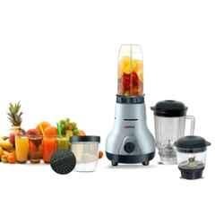 Activa Easy Mix 500W ABS Grey Mixer Grinder with 4 Nutri Jar