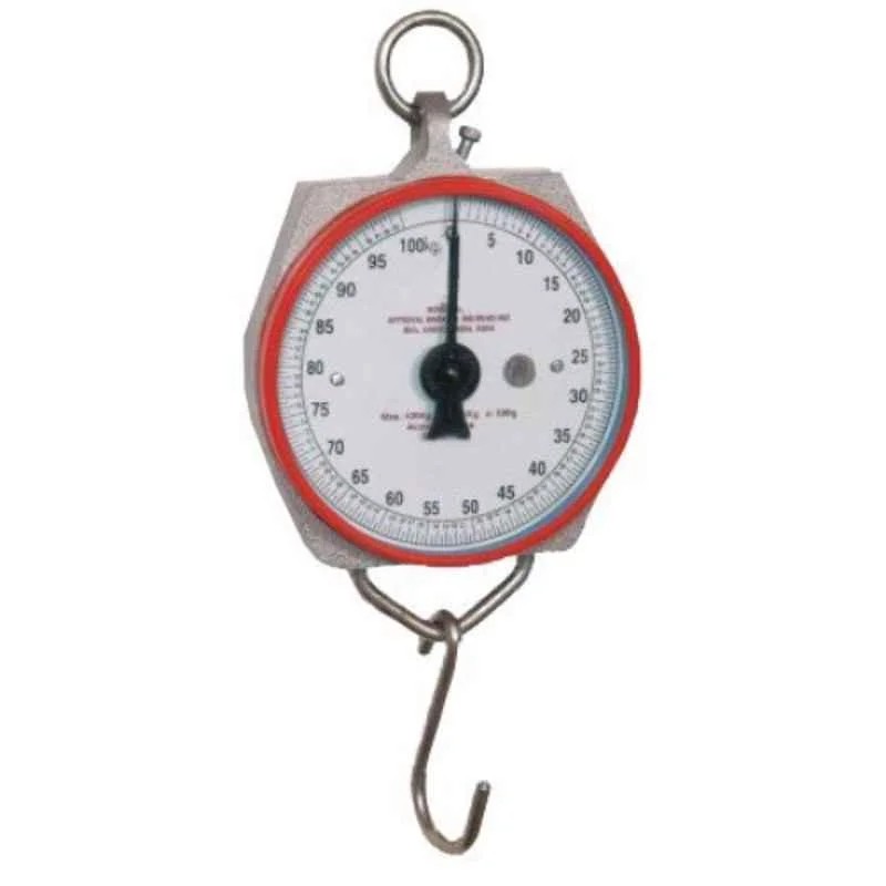ELECOPTO 10kg Metal Round Analog Spring Balance