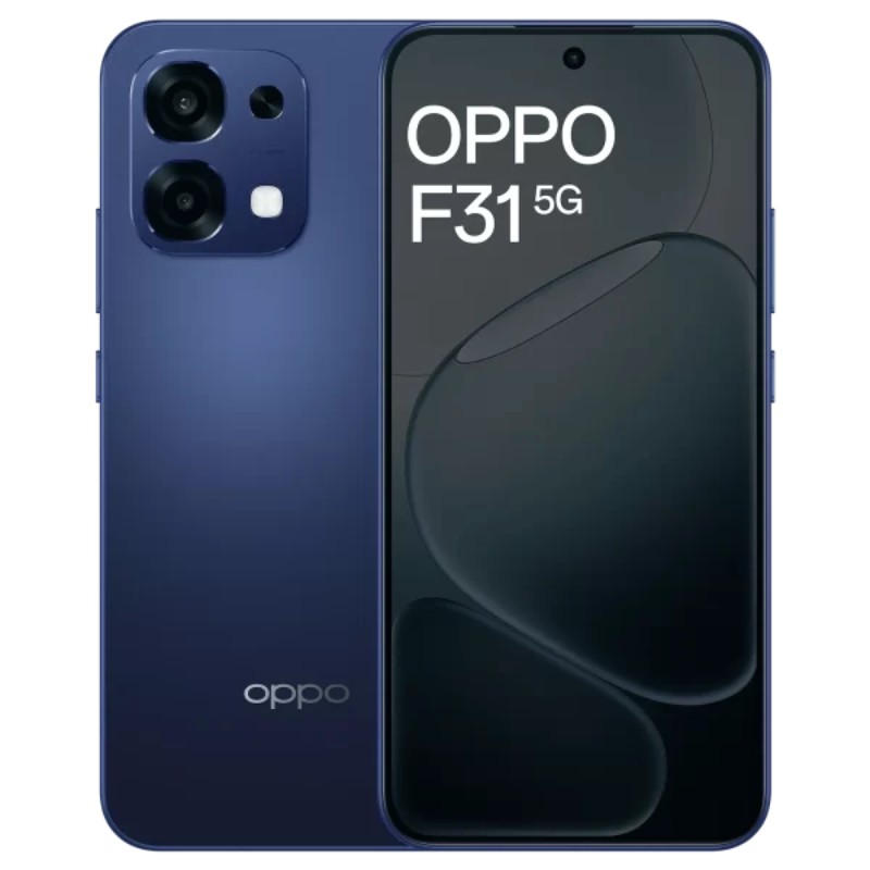 OPPO F31 5G (8GB RAM + 128GB STORAGE) 6.57 inches FHD+ AMOLED | 120Hz Adaptive Refresh Rate | Dimensity 7300-Energy | 7000 mAh Battery with 80W SUPERVOOC | IP69 | (MIDNIGHT BLUE)