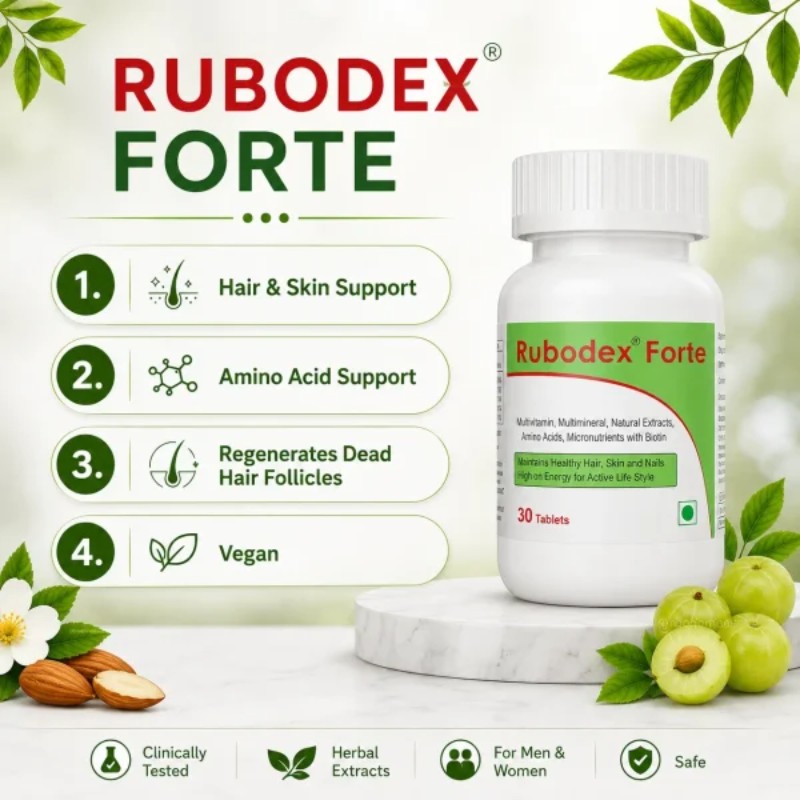 Rubodex Herbal Shampoo - Complete Hair Combo With Shampoo