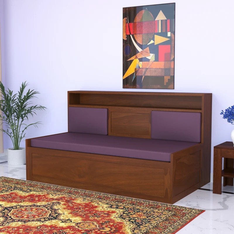 Woodsala Traditional The Craftmaster Sofa cum Bed