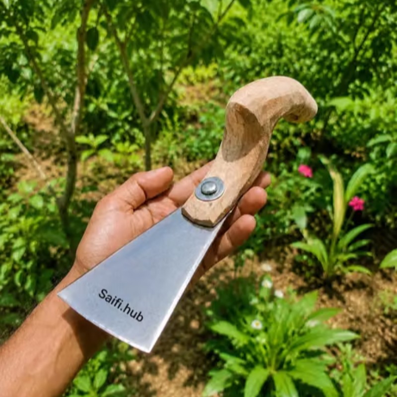 Desi Khurpi | Heavy Duty Hand Hoe for Gardening & Farming