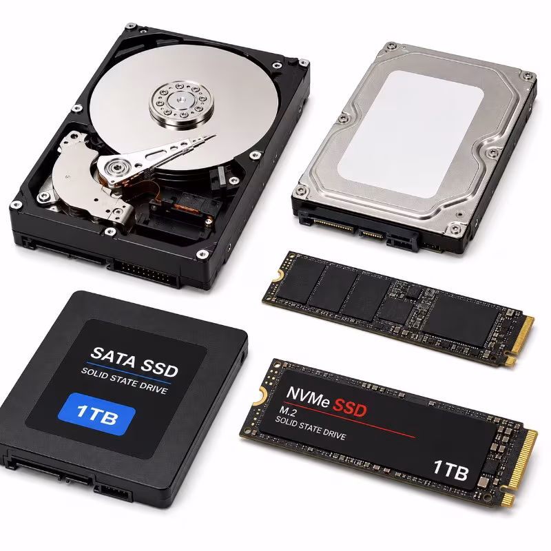 Hard Drives & SSD
